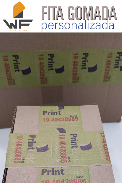 fita gomada personalizada